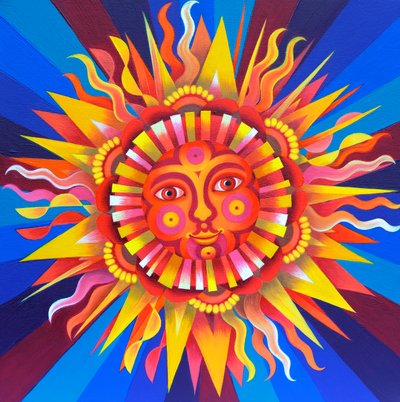 Sun, 2017 by Jane Tattersfield